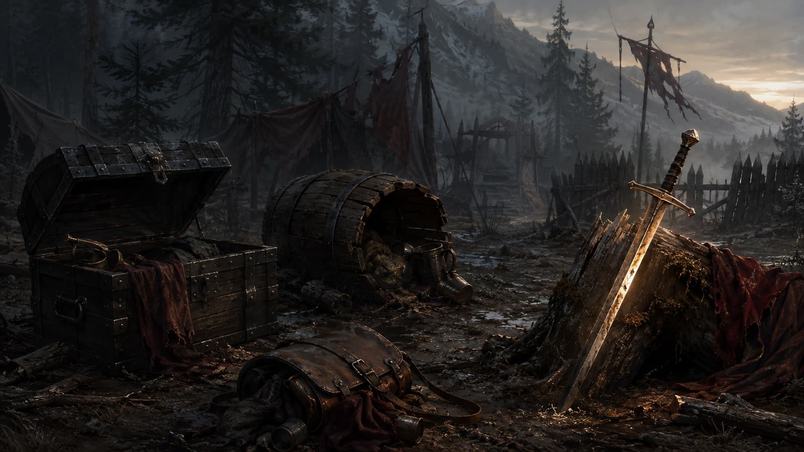 Sistema de botín de The Blood of Dawnwalker