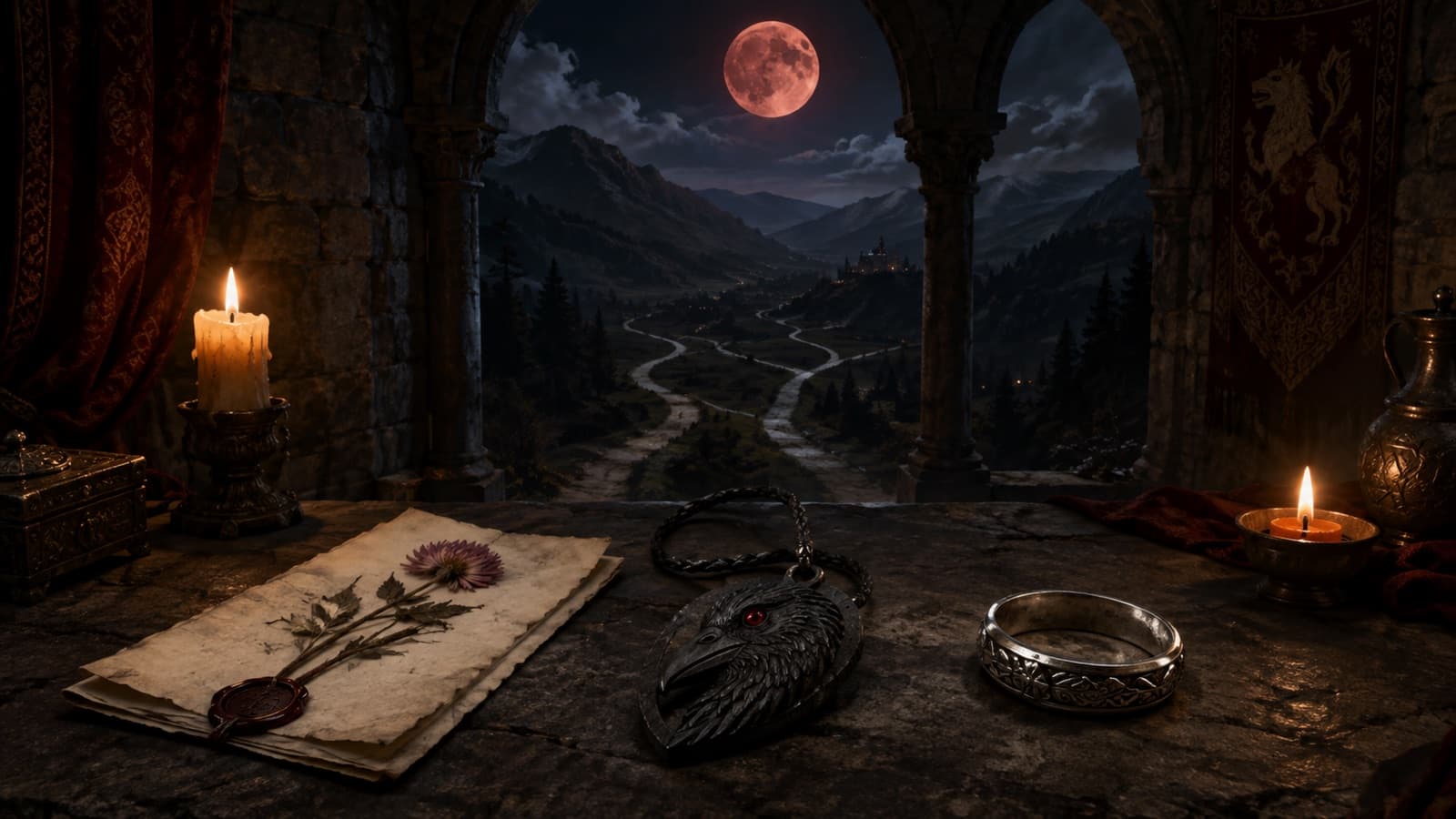 Opciones de romance de The Blood of Dawnwalker