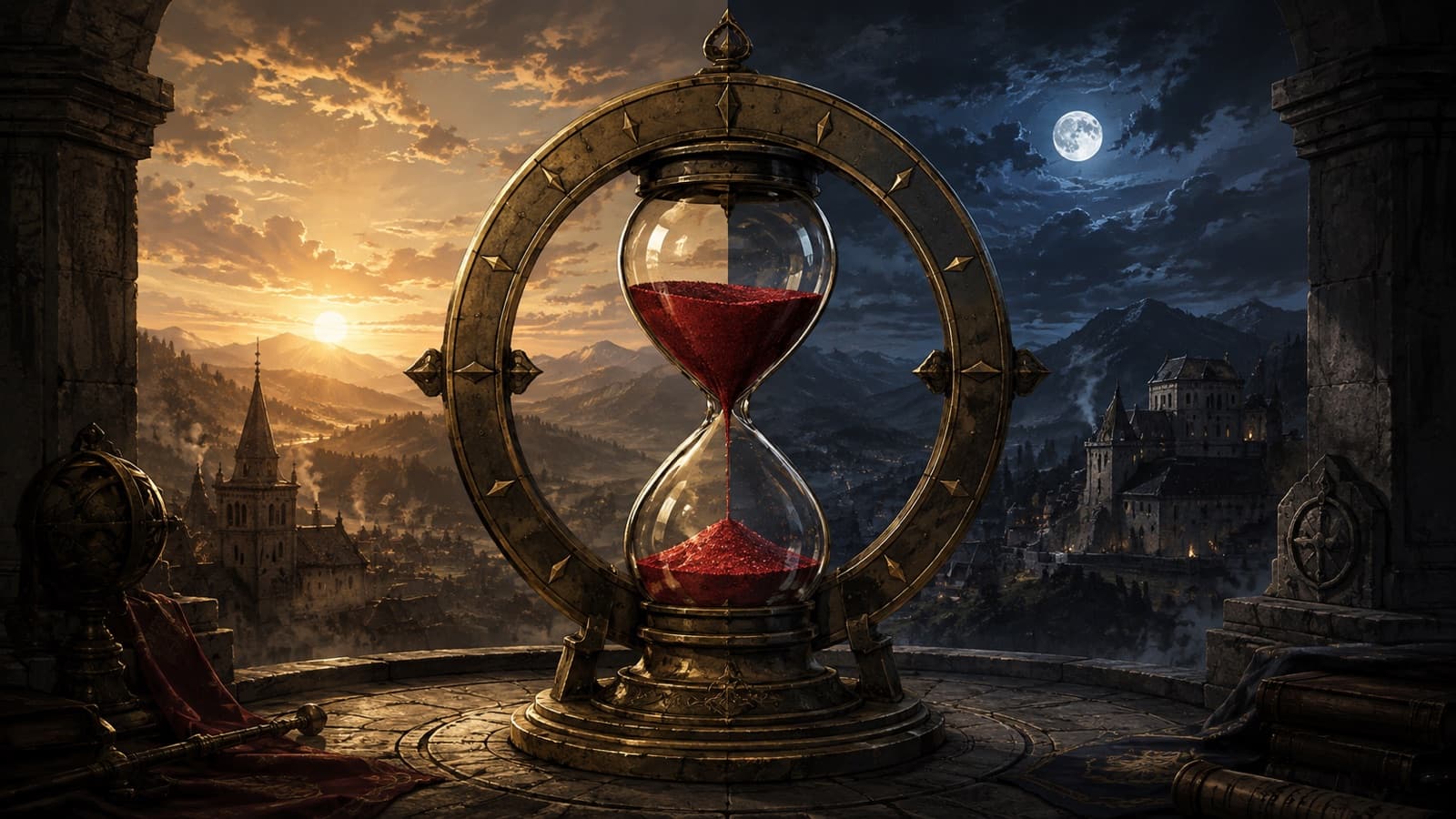 Mecánica de tiempo de The Blood of Dawnwalker